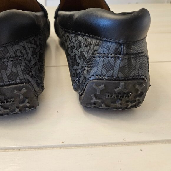 Bally Pavel Penny Driving Moccasins with B-Chain Monogram -- Size 10 US - Picture 7 of 12
